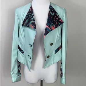 Custom made genuine leather jacket